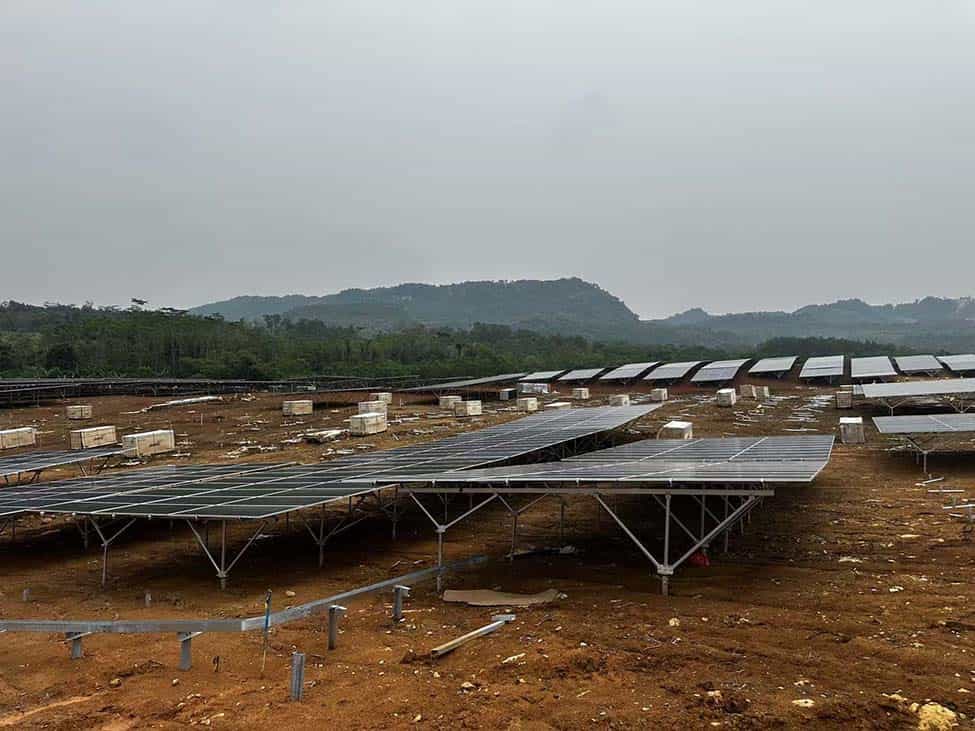 Indonesia 32MW ground mount solar project