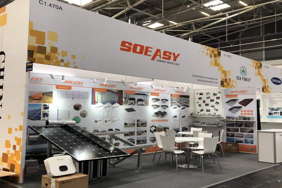 Megawa team at Intersolar Europe