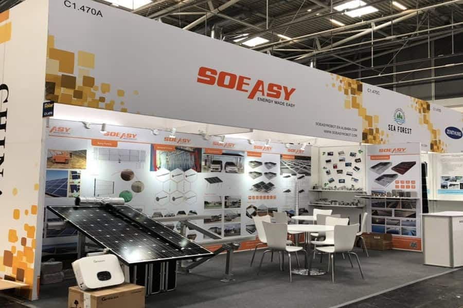 Megawa team at Intersolar Europe