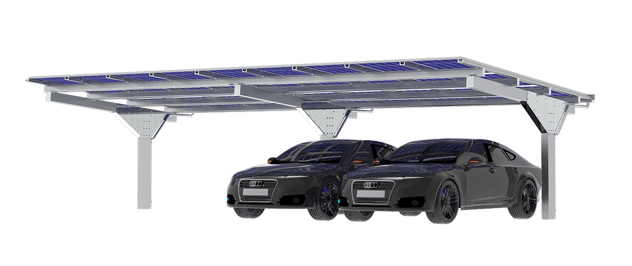 Solar Carports — Titan PRO commercial solar carport