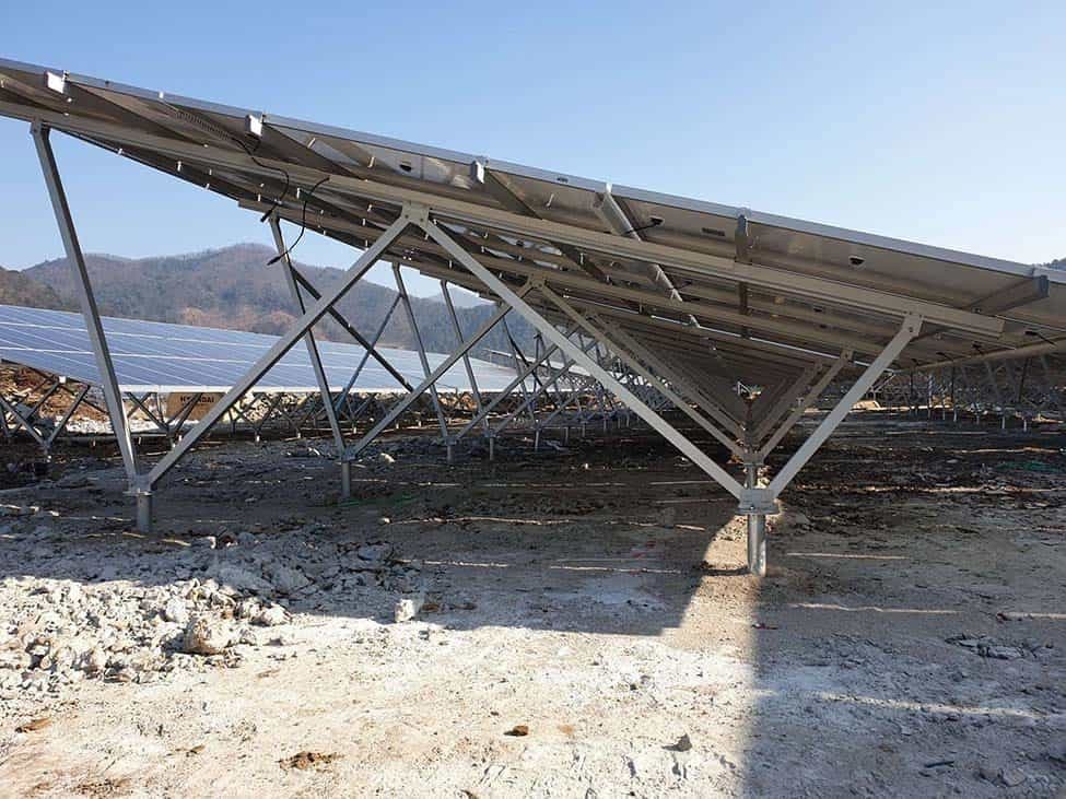 Korea 2MW solar project